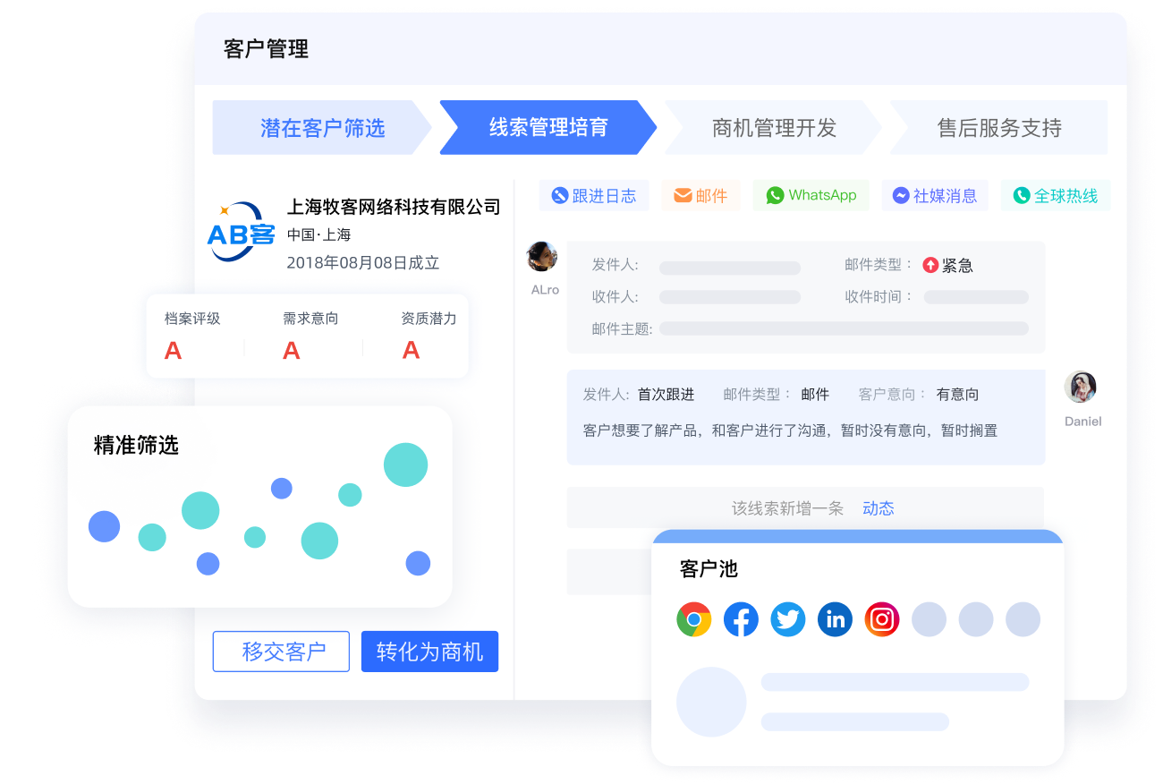 免费外贸询盘