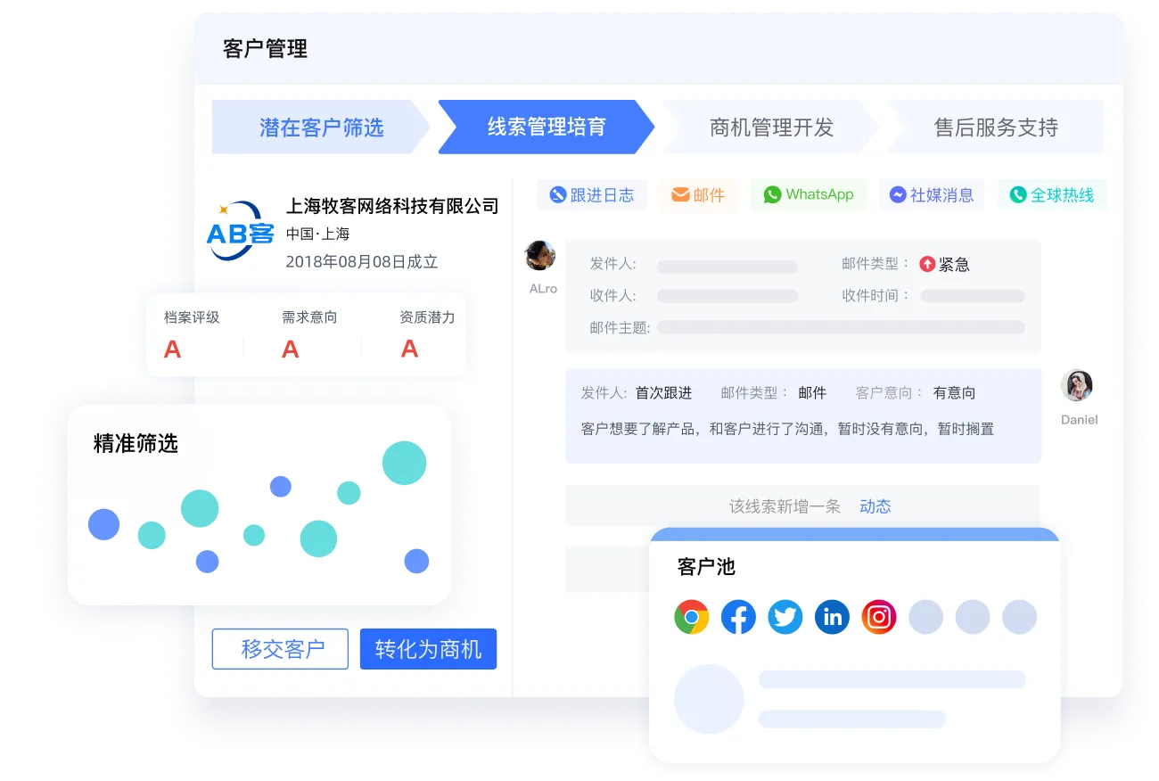免费外贸询盘